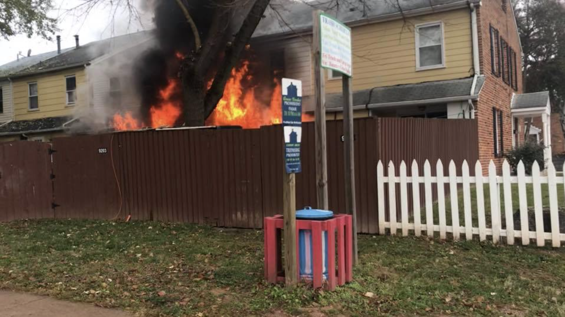 townhome fire city of manassas